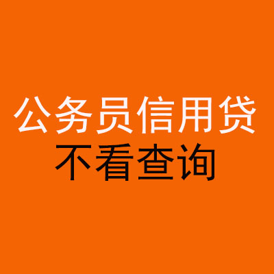 黟县公务员信用贷款